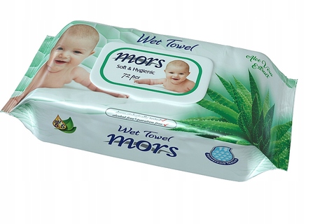 

Mors Aloes Chusteczki dla dzieci 72szt klips