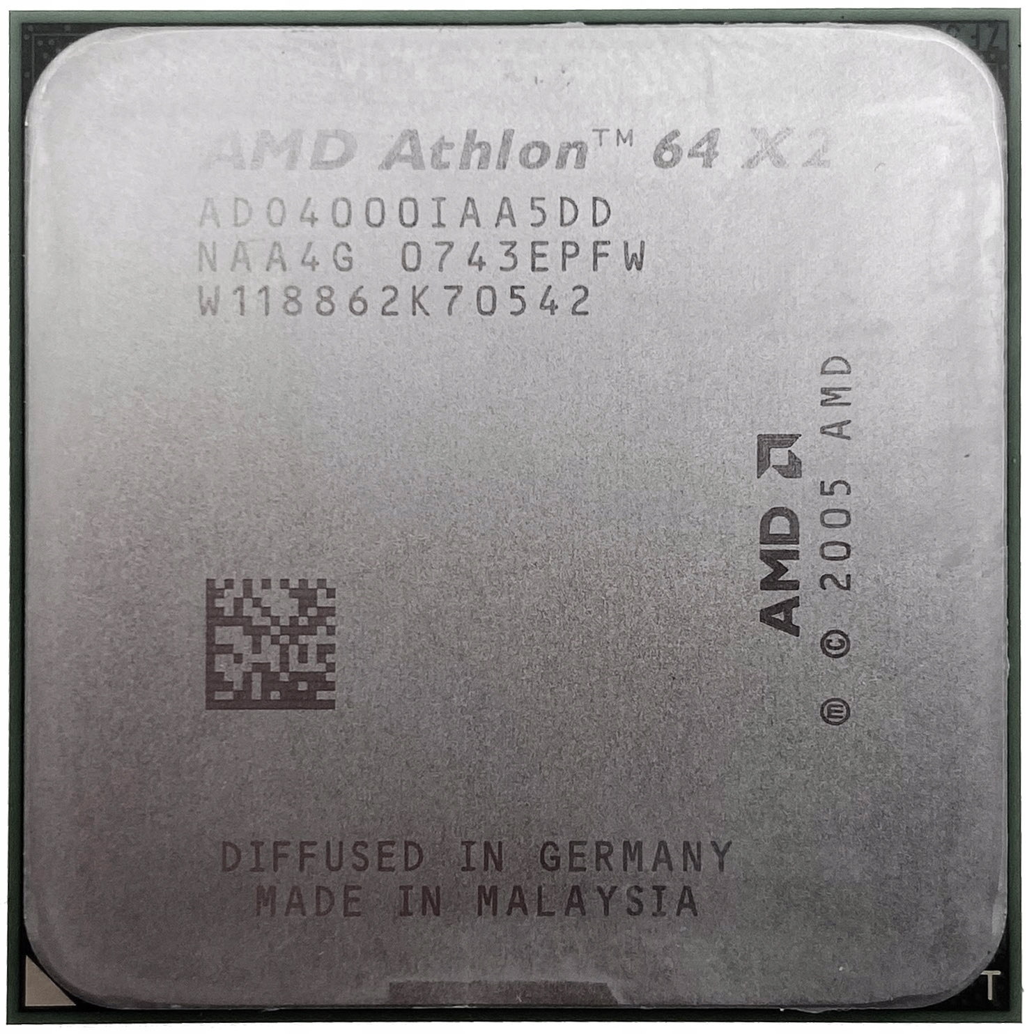 AM2 ATHLON X2 4000+ | ADO4000IAA5DD | 100% OK > vG