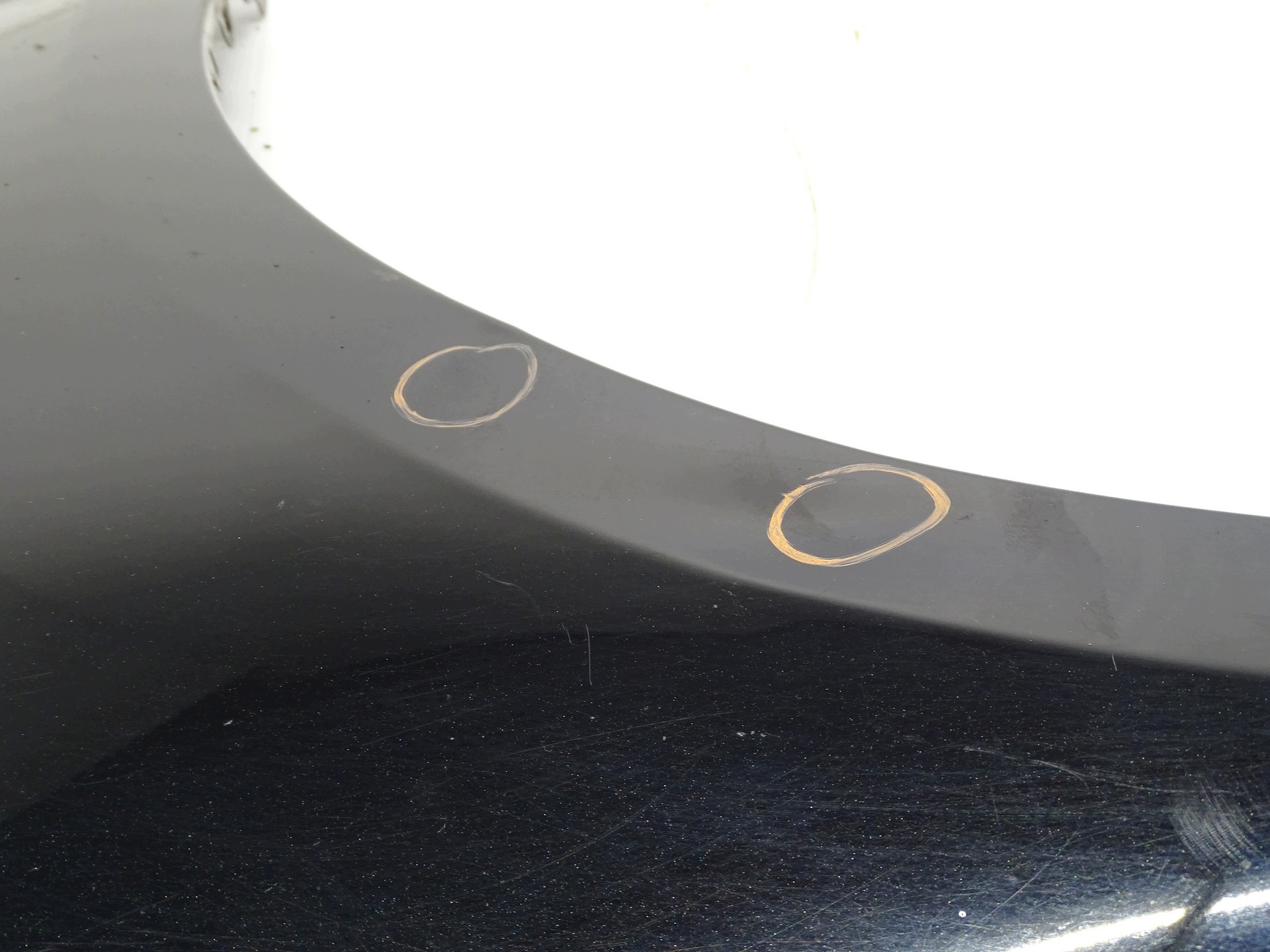 fender left front front KIA OPTIMA 4 IV AURORA BLACK PEARL