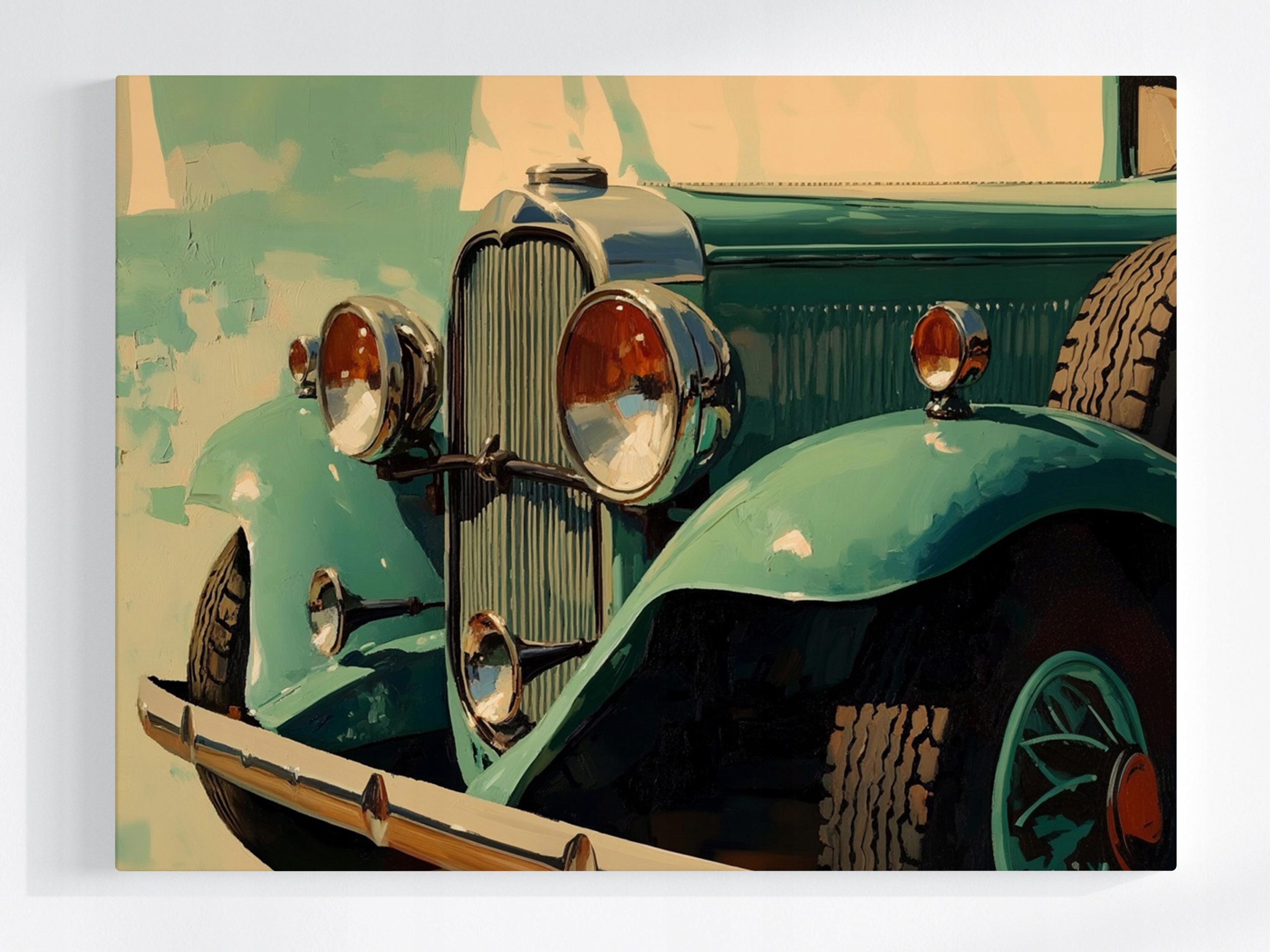 Obraz Na Plátně Canvas Automobilový Auto Oldtimer Vintage 100x75
