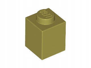 

Lego 3005 Klocek 1x1 oliwkowy olive