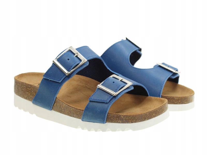 Scholl nazouváky celoroční velmi pohodlné blue Filippa velikost 35