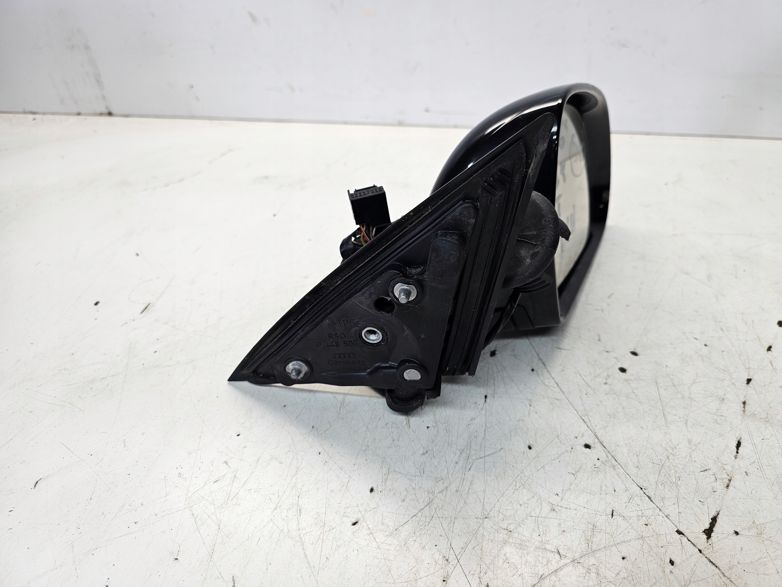 mirror right front AUDI A6 C6 LIFT LZ9Y 7 PIN UK