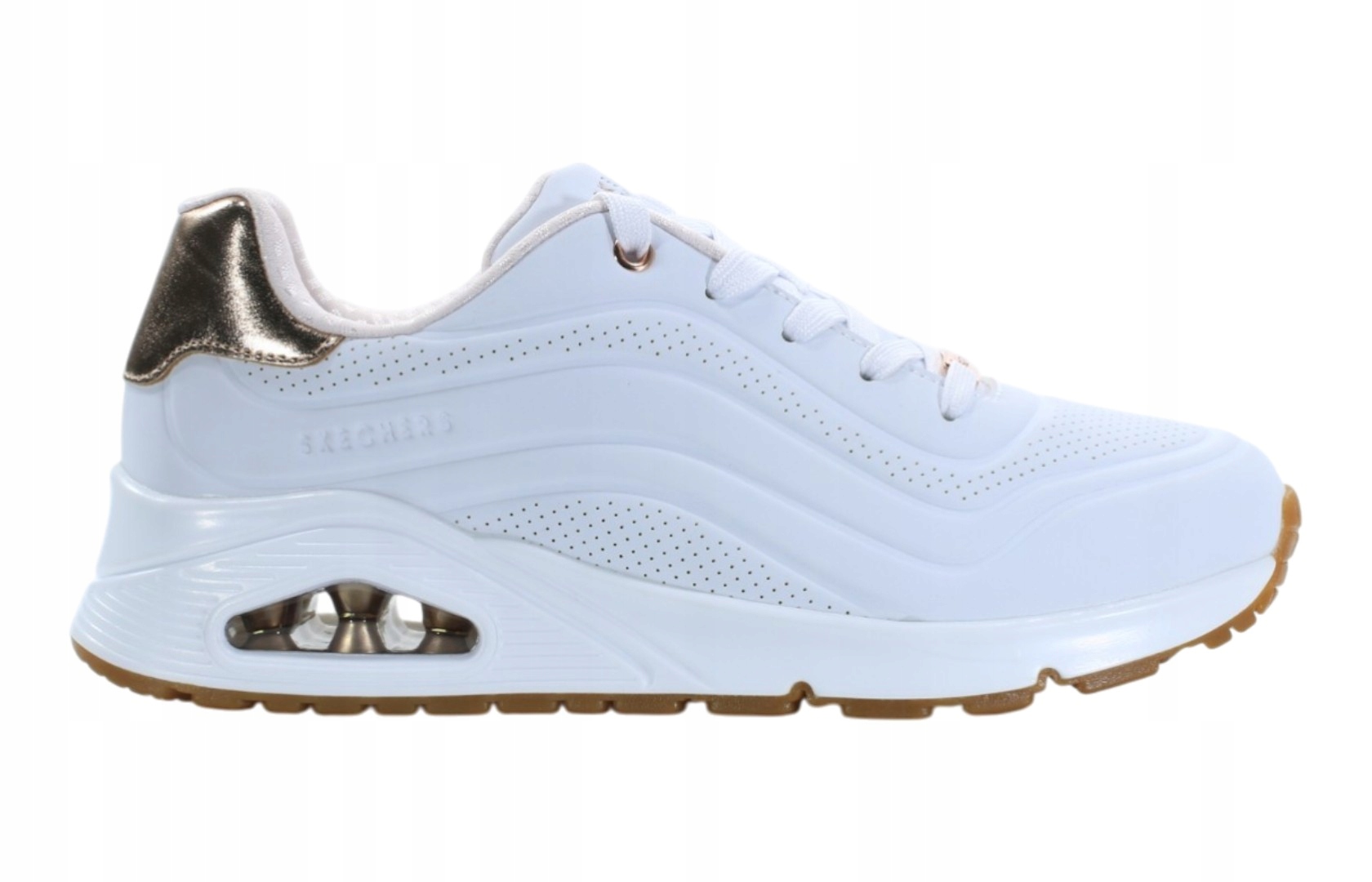 Buty młodzieżowe Skechers Uno 310286L-WHT