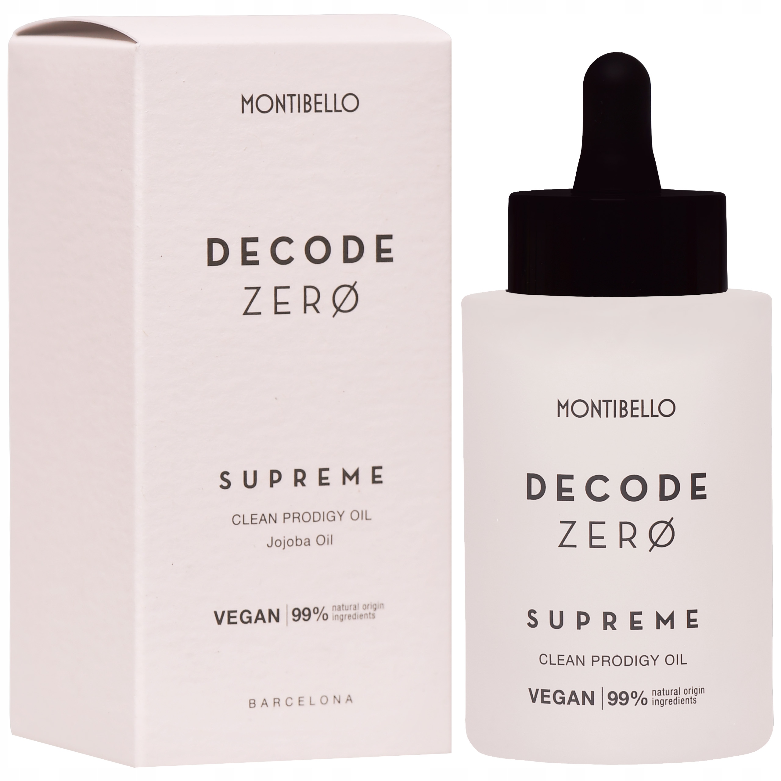 Montibello Decode Zero Supreme olej 50 ml veganský, bez silikonů, sls