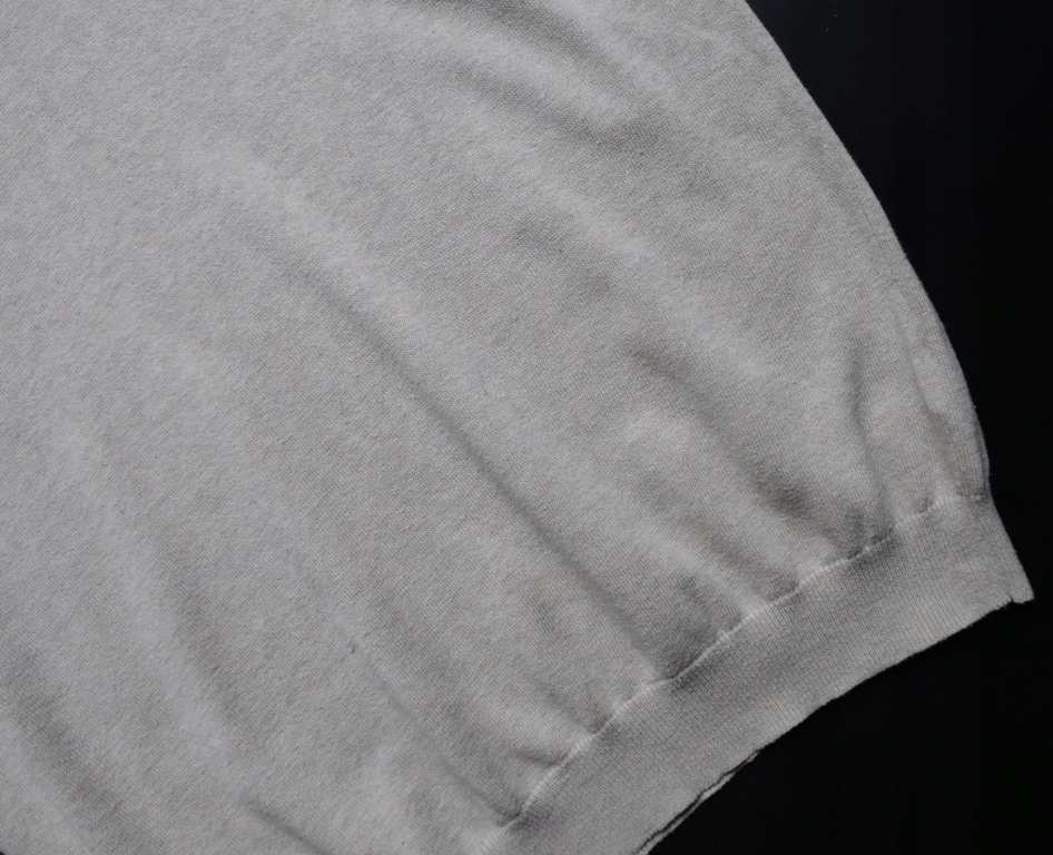 DRESSMANN L SWETER BEŻOWY BEŻ BAWEŁNA PIMA Model INNY