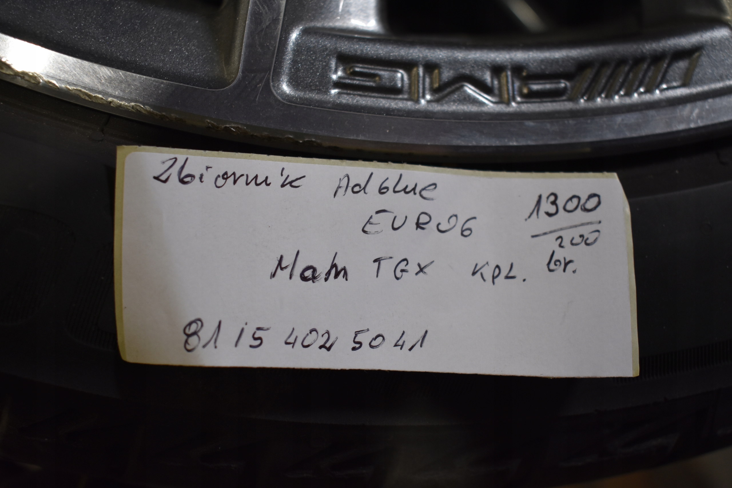 IDEALNY KPL. BEHÄLTER ADBLUE EURO6 MAN TGX 1