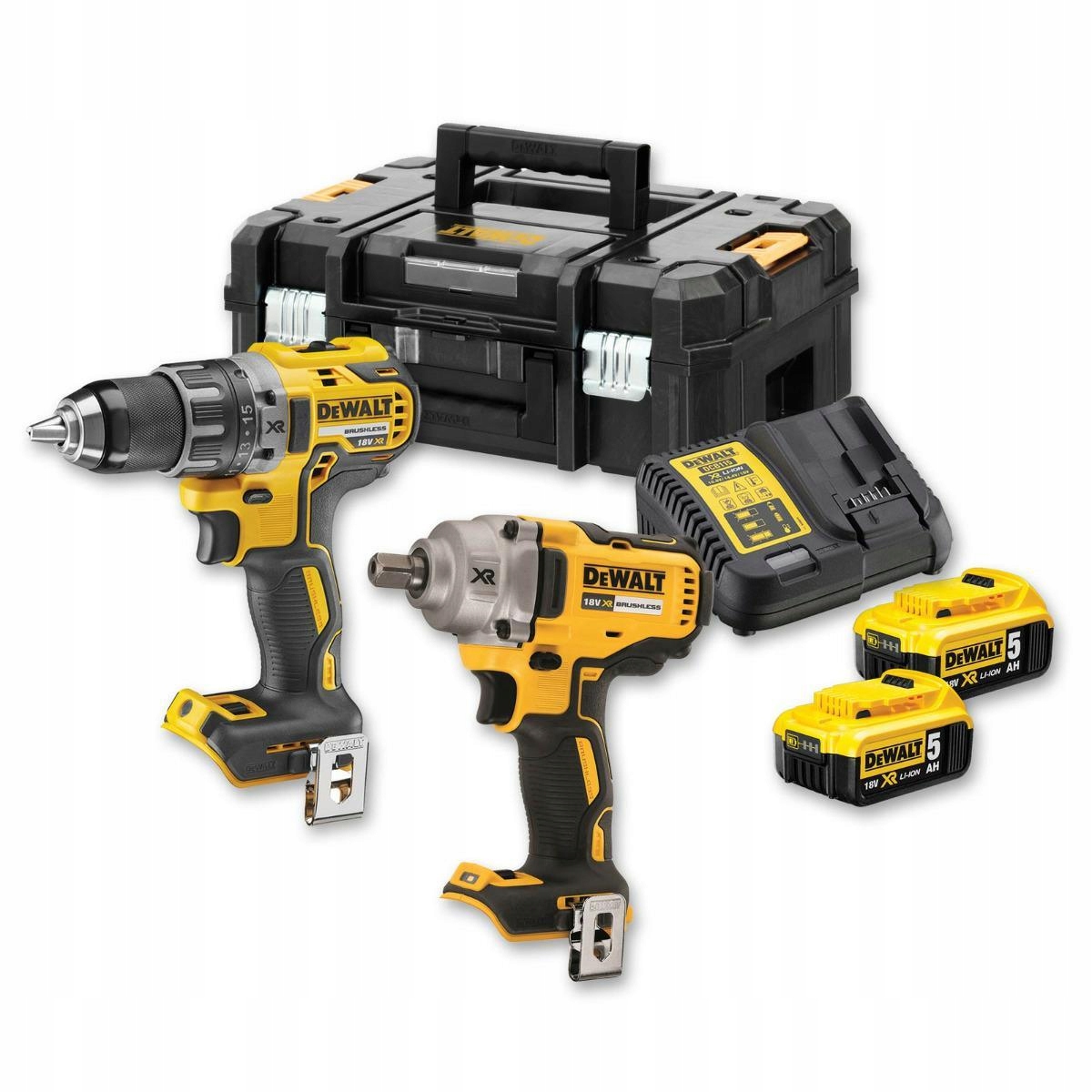 

Wiertarka wkrętarka klucz udarowy Dewalt DCK2077P2