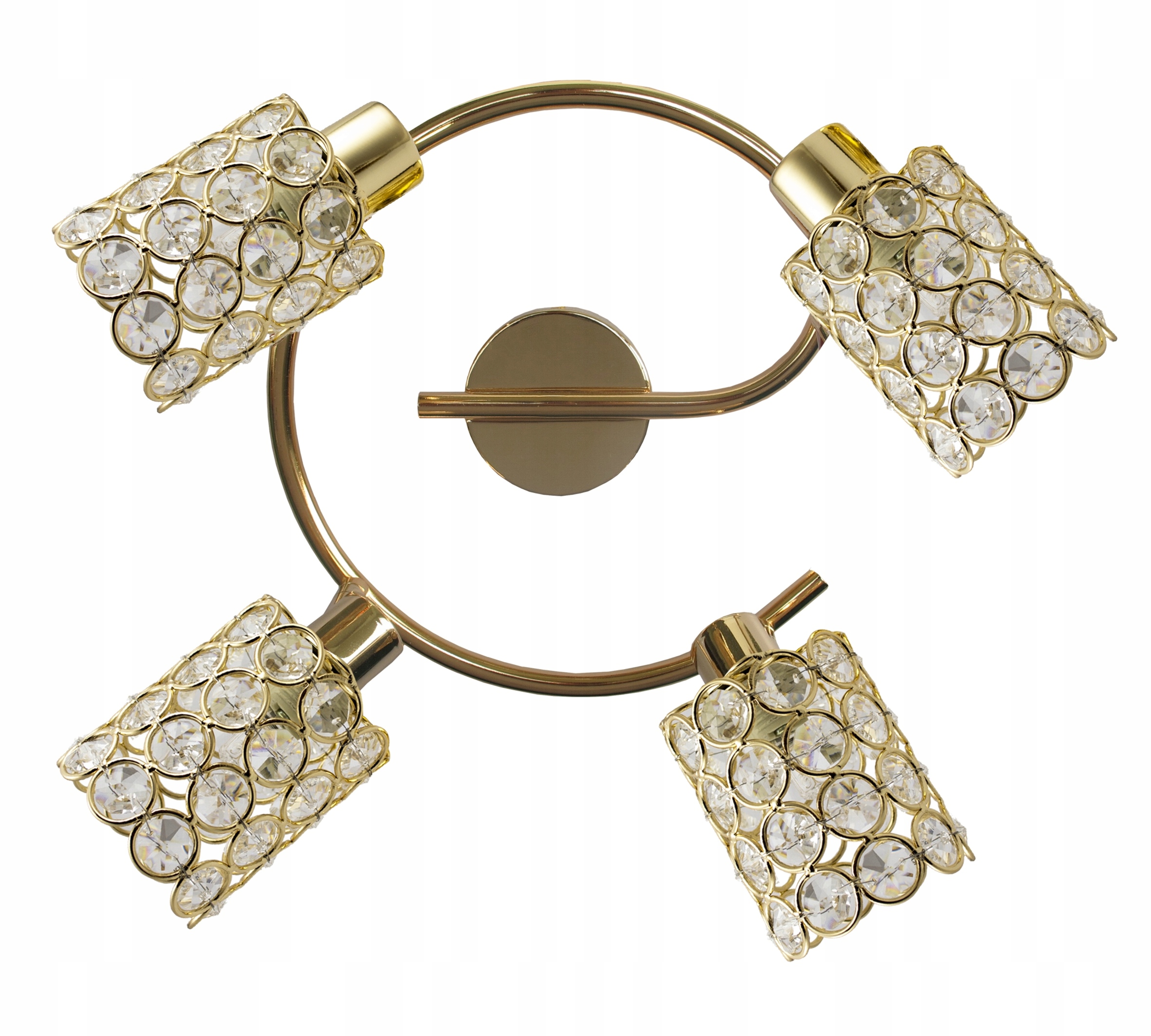 Krištáľové stropné svietidlo 4XG9 40W York Candellux