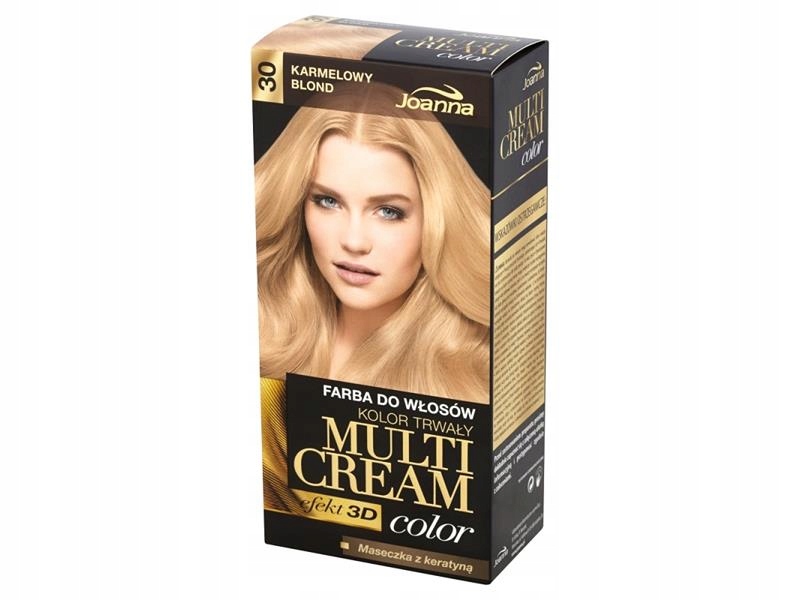 

Joanna Multi Cream Farba 30 Karmelowy blond
