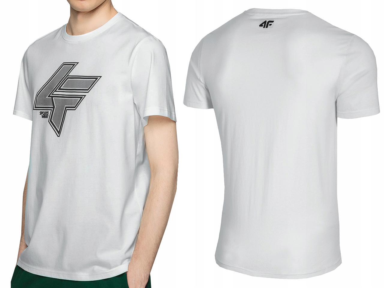 

4F Koszulka Męska L21 TSM010 T-shirt Bawełniana