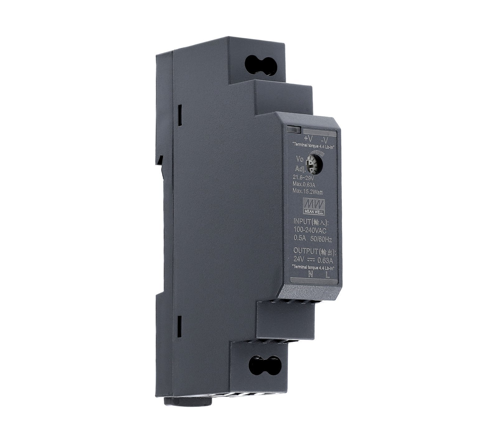 

Zasilacz Din 24V 0,63A 15W Mean Well HDR-15-24
