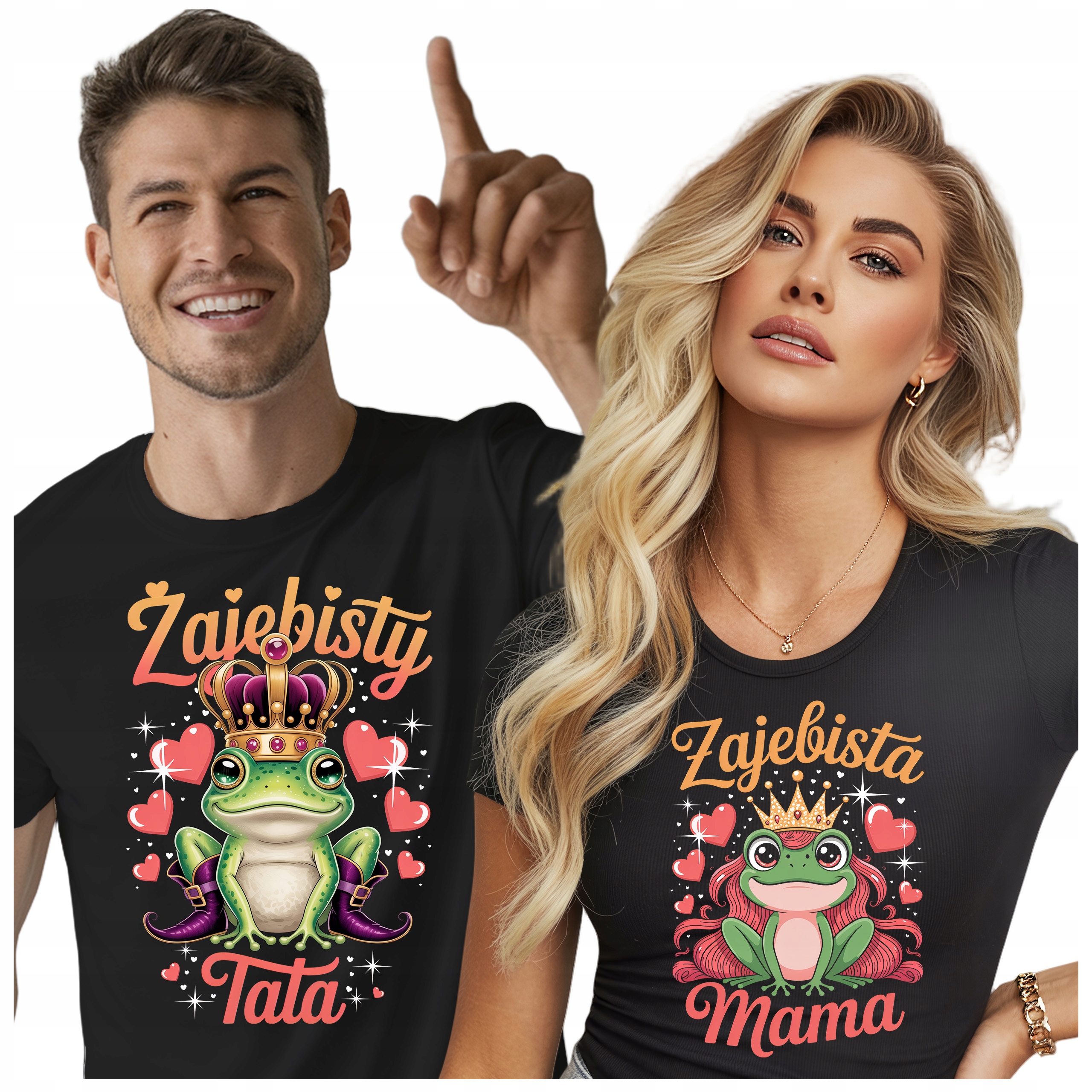 Trička Pro Maminku A Tatínka – Vtipný Dárek Ke Dni Otců Matky Žabíka 5XL