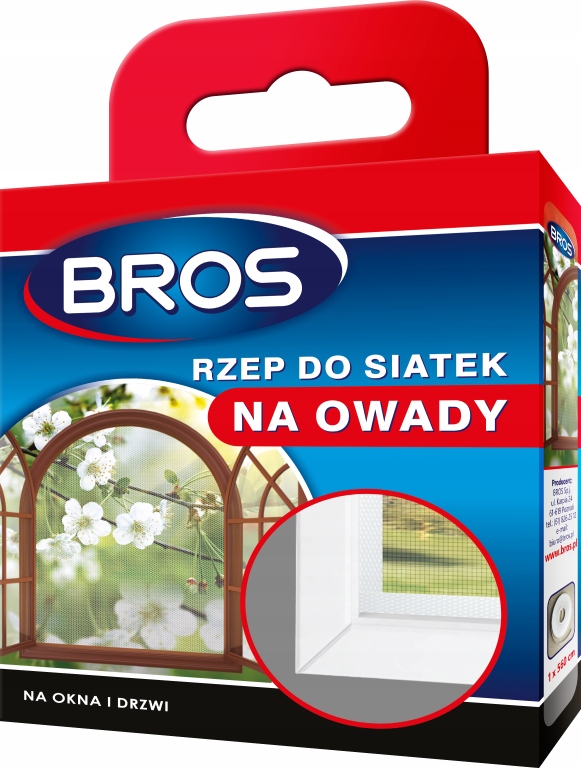 

Bros Rzep do siatek Samoprzylepny 5,6m