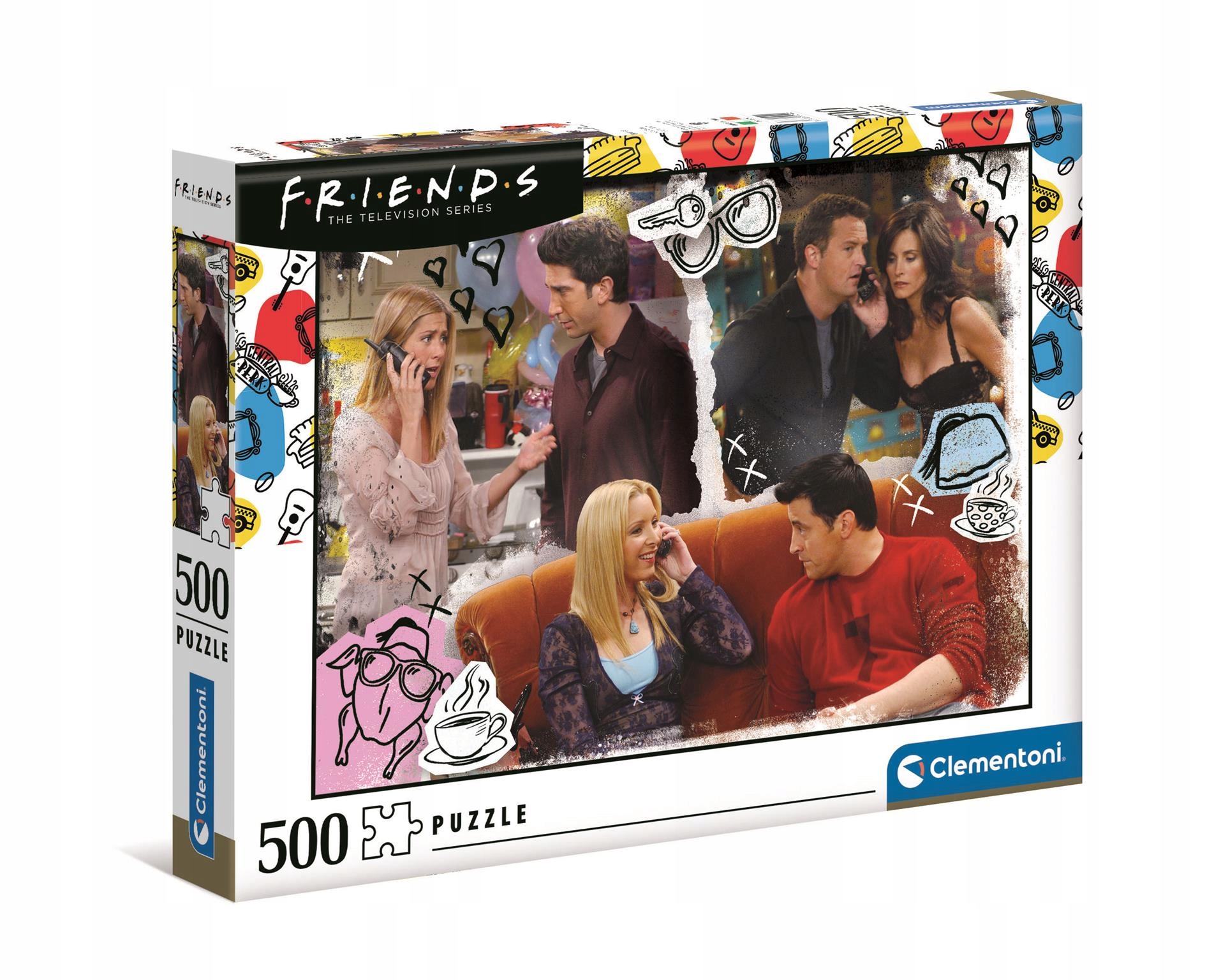 

Puzzle 500 El Friends 35090 Clementoni