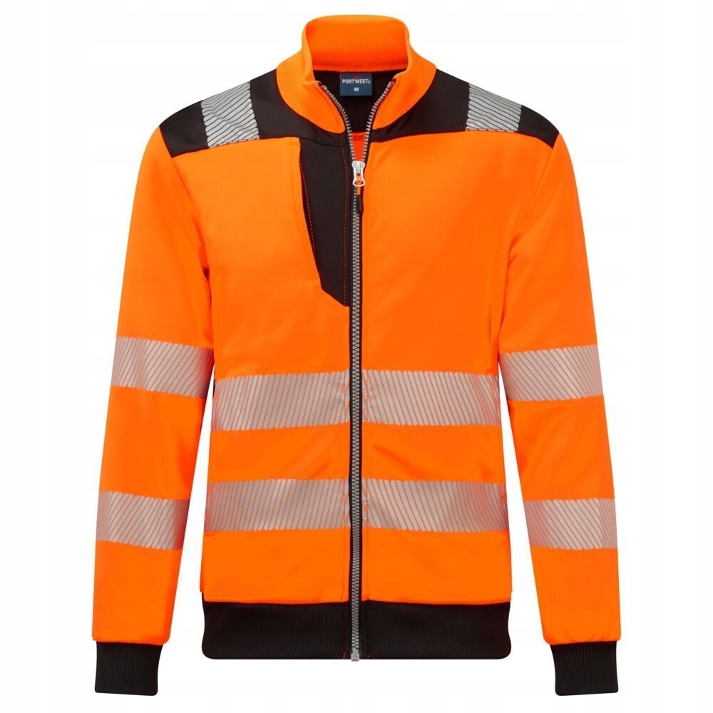 Reflexní Mikina PW3 Hi-Vis En Iso 20471 Třída 3 vel. XL Oranžová/Černá