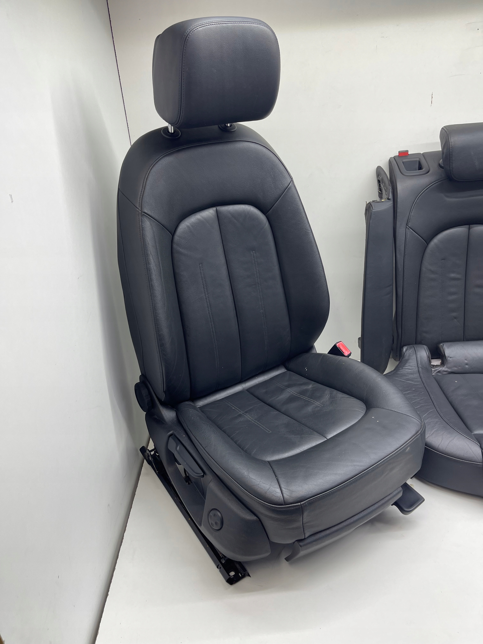 AUDI A6 C7 AVANT Siège Sièges GRZANE Interne Complets Cuir, en cuir!