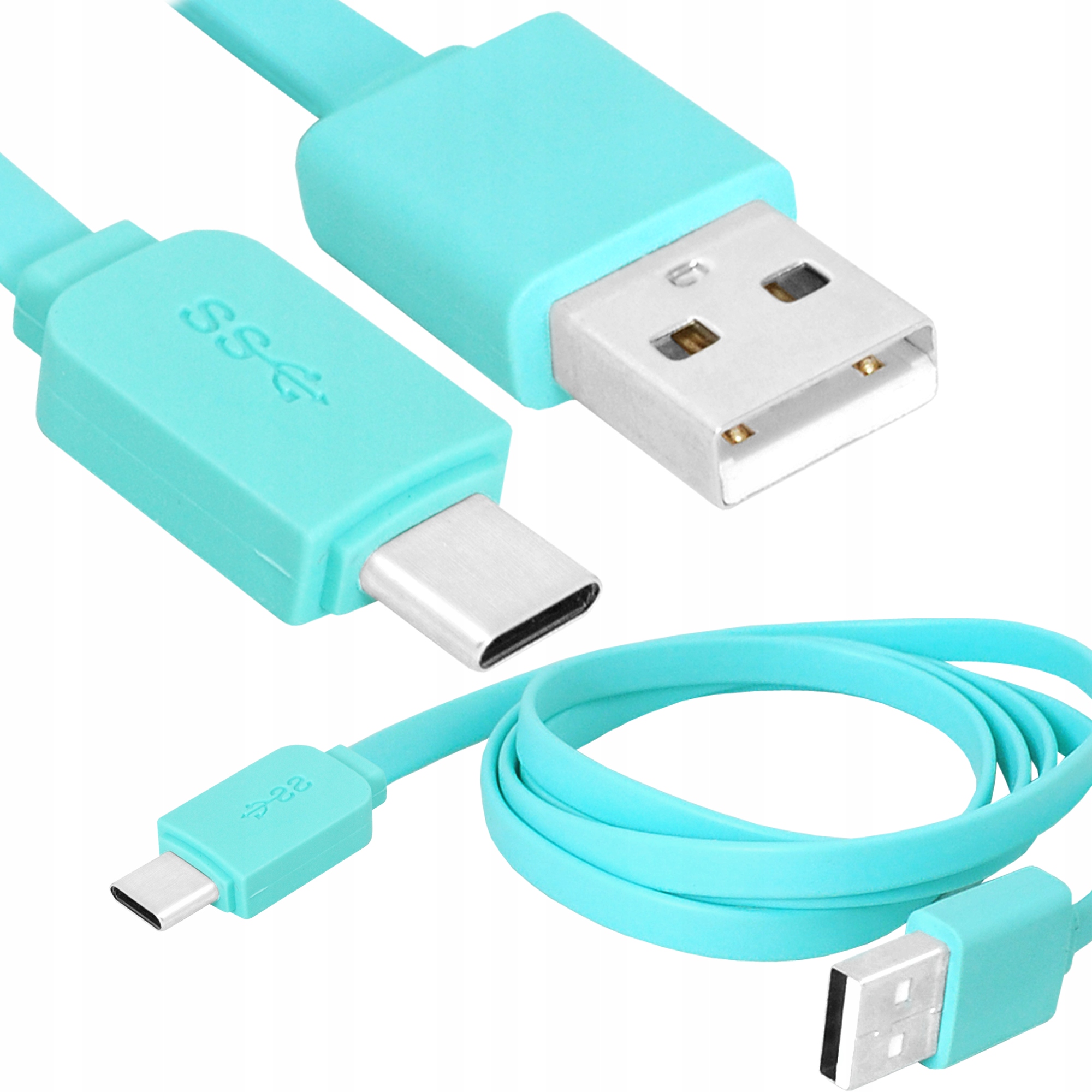 

Kabel Przewód Usb Usb-c 1M Płaski Do Telefonu