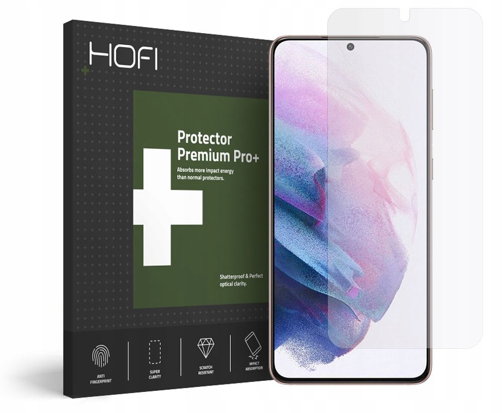 

Hofi Cienkie Szkło Hybrydowe Do - Galaxy S21+ Plus