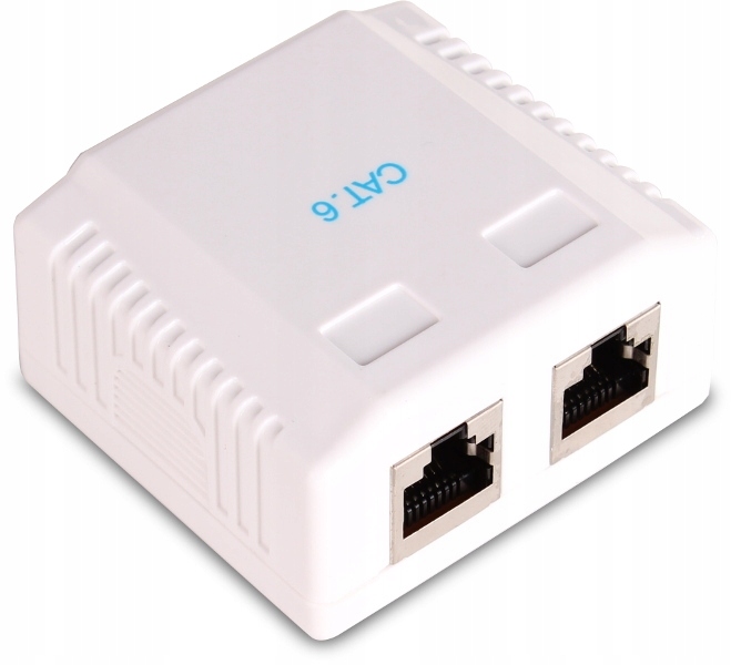 

Gniazdo 2XRJ45 KAT.6 Natynkowe Getfort