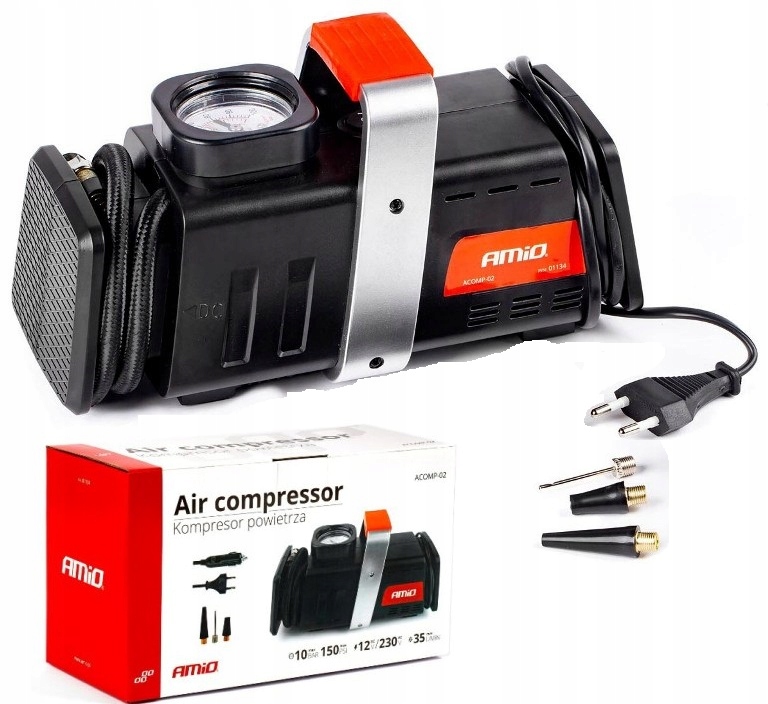 

Kompresor Pompka Elektryczna 12V 230V Gniazdko