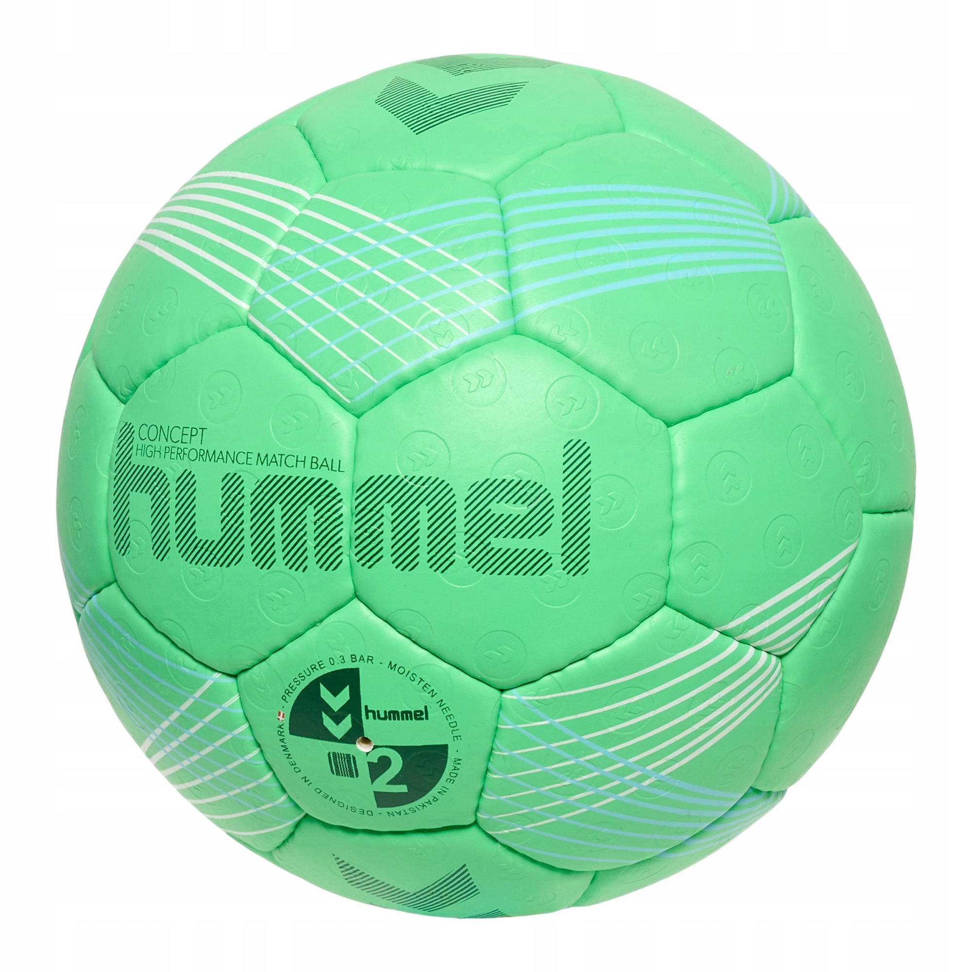 Piłka do piłki ręcznej Hummel Concept Hb green/blue/white rozmiar 3