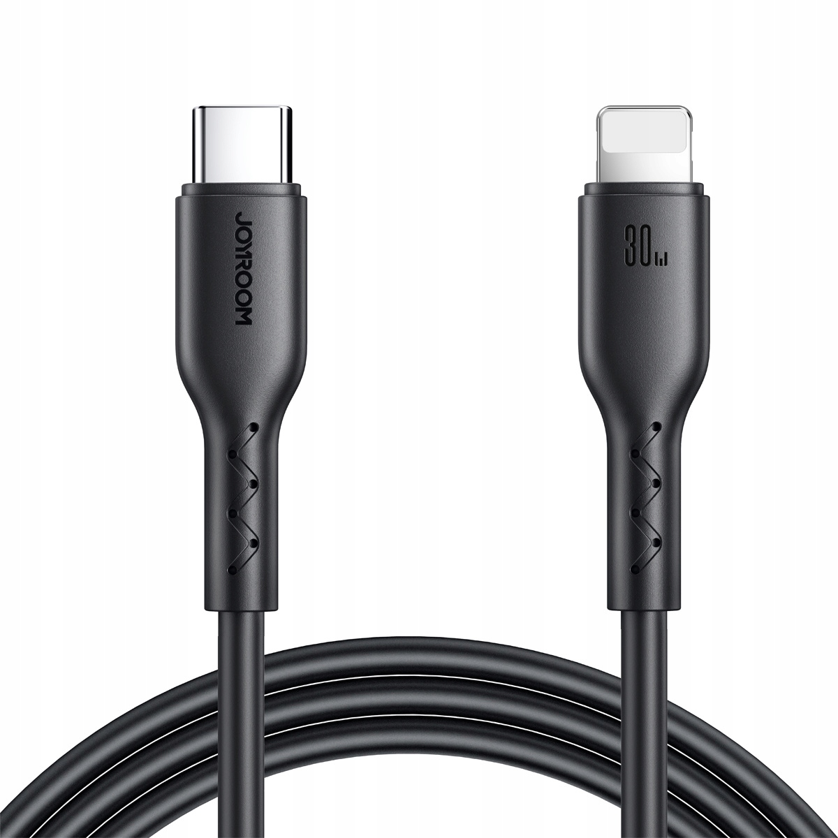 Kabel Joyroom Flash-Charge Series SA26-CL3 Usb-c Lightning 30W 1m czarny