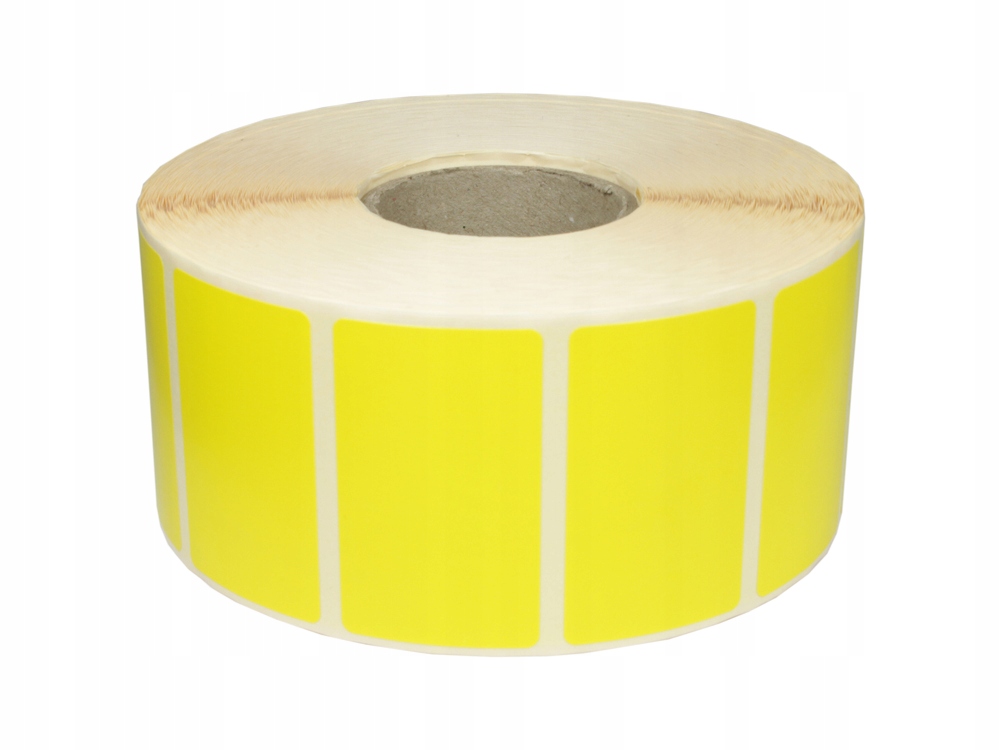 

Etykiety Termiczne 70x40 1000 Szt Żółte