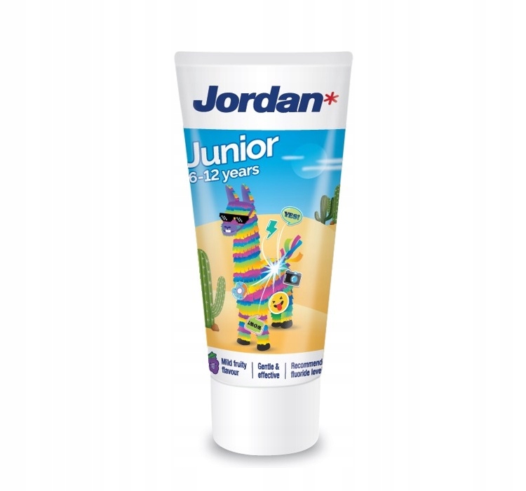 

Jordan Junior pasta dla dzieci 6-12 lat 50ml