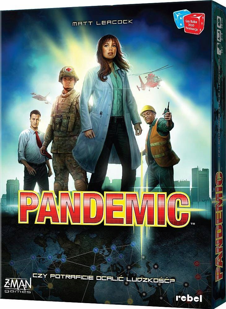 Pandemia Pandemic Gra planszowa