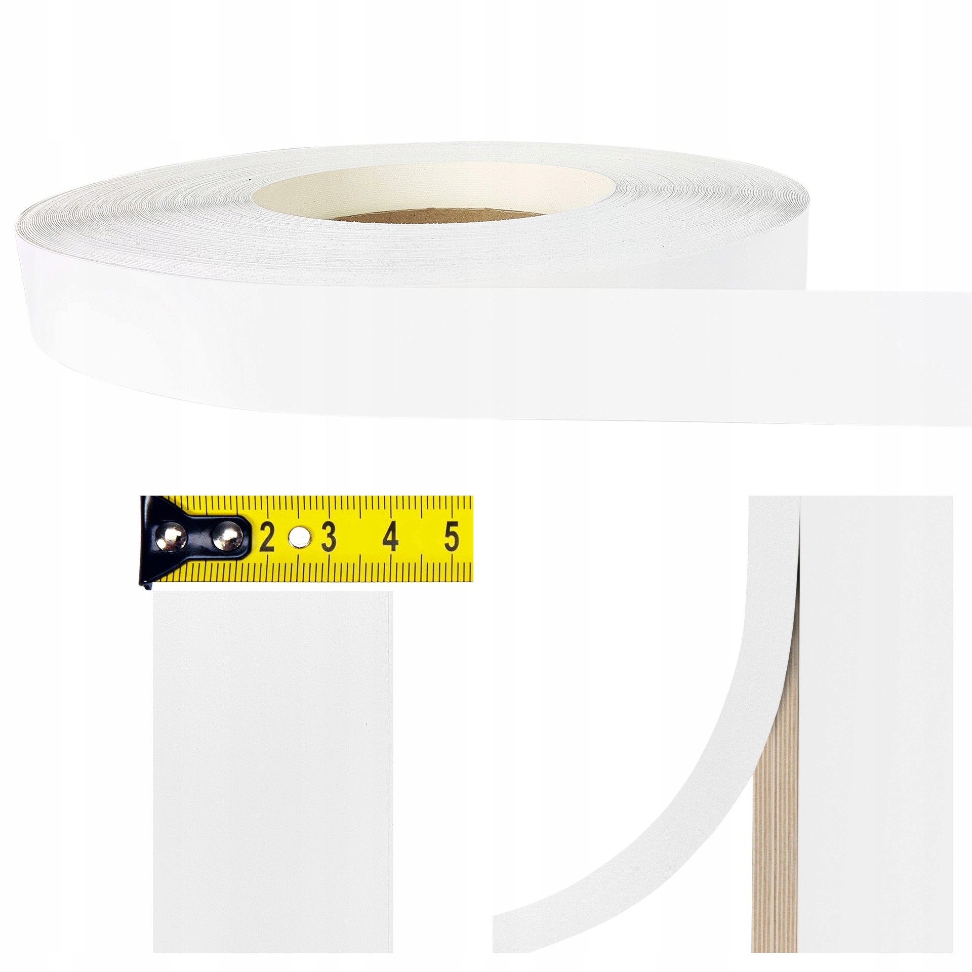 

Okleina Meblowa Obrzeże Kolor Biały Szer 40mm Diy