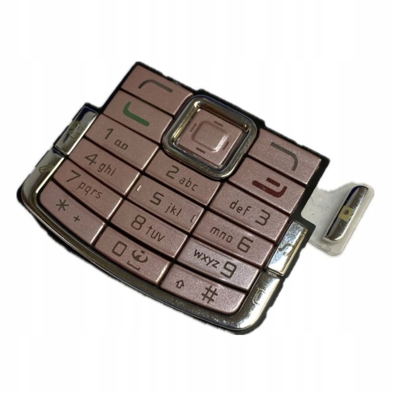 Klawiatura do Nokia N72 różowa