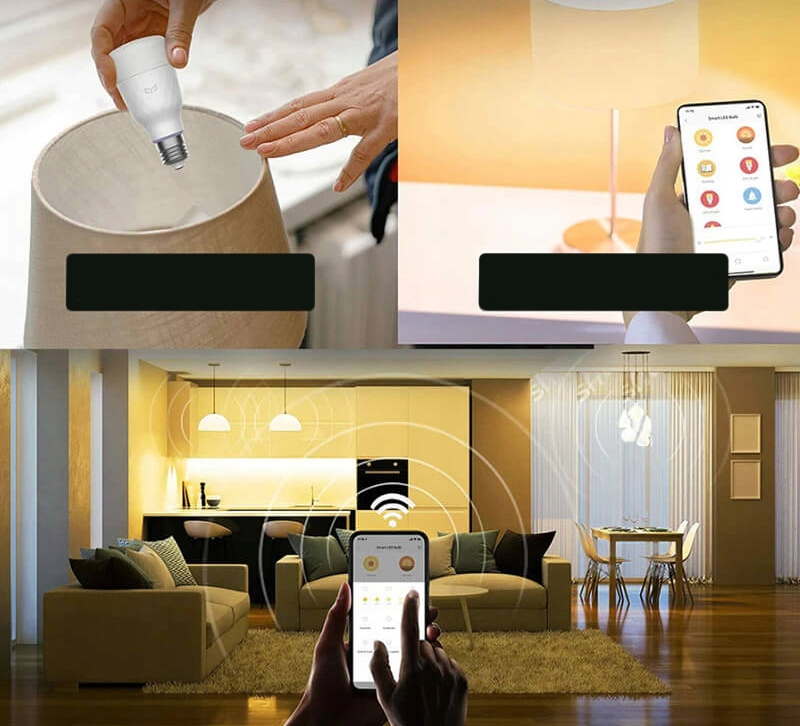 ŻARÓWKA INTELIGENTNA YEELIGHT W3 E27 8W LED WIFI Marka inna