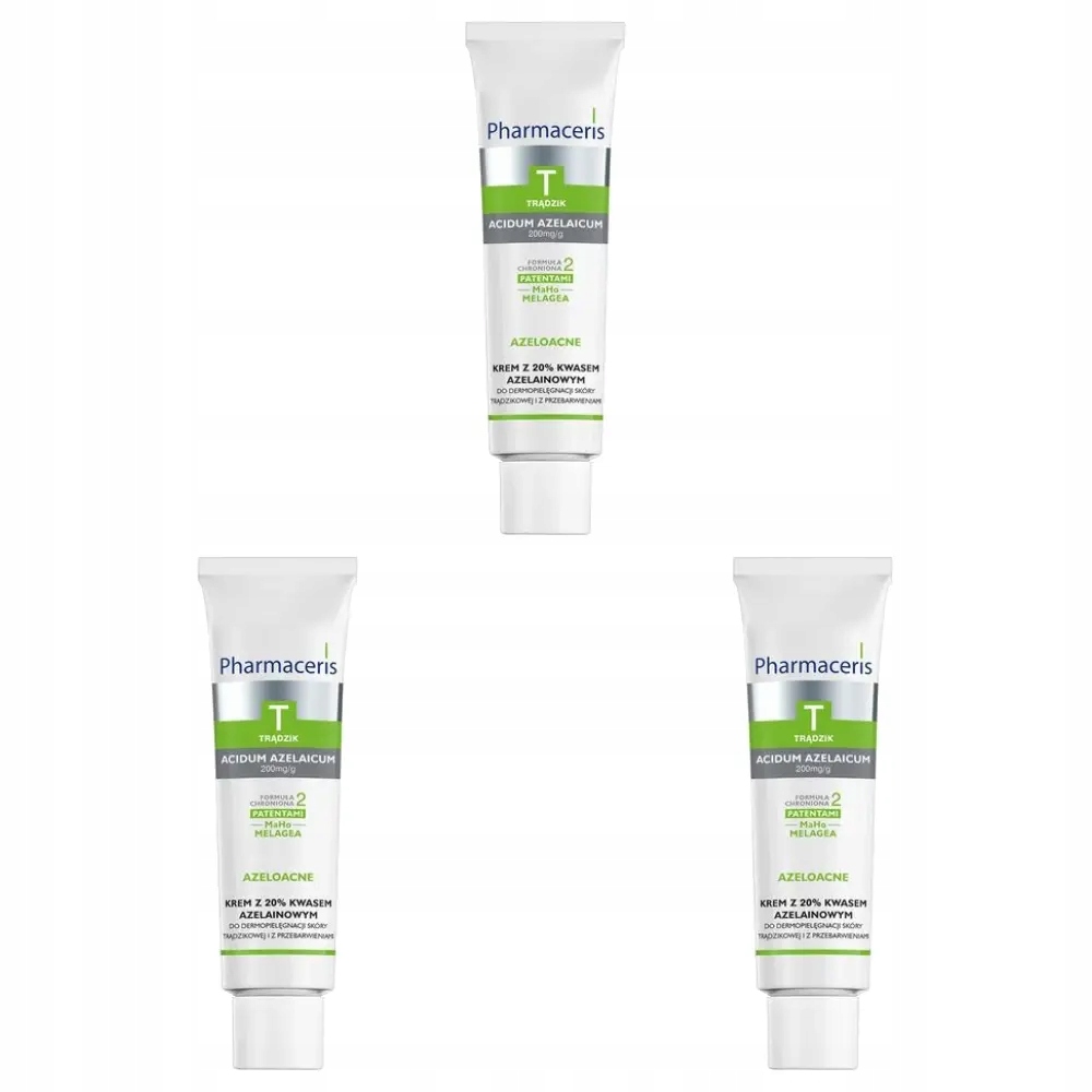 3x Pharmaceris T Azeloacne Krem z 20% kwasem azelainowym, 25 ml