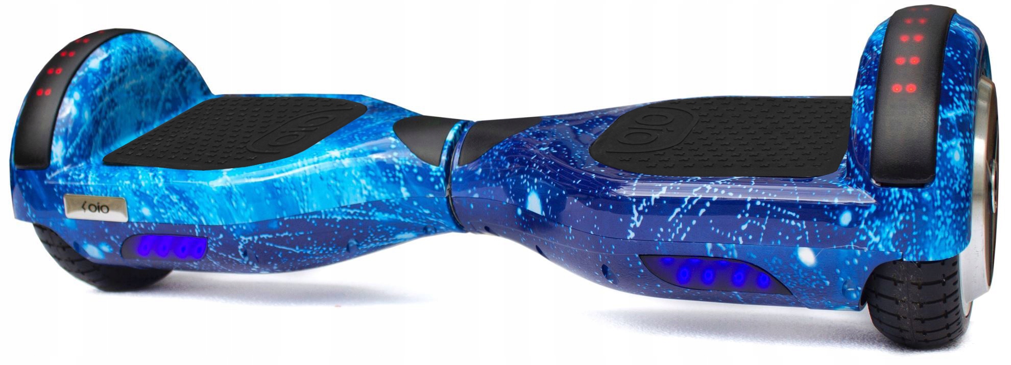 Deskorolka Elektryczna 800W Bateria 4,4 duży zasięg metalowe koła Niebieska