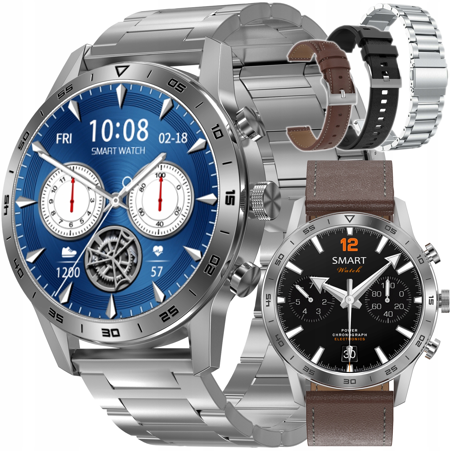 

Smartwatch Zegarek Męski Kardiowatch Ekg Rozmowy
