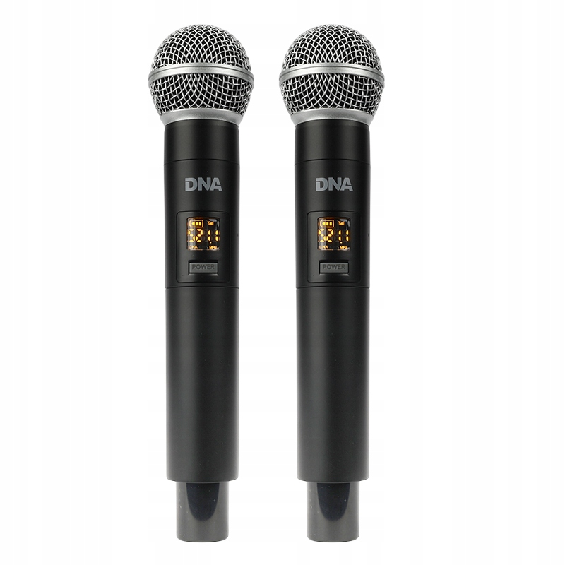DNA UVS 2 ZESTAW 2 x MIKROFON BEZPRZEWODOWY DORĘCZNY + ODBIORNIK FAL UHF Model UVS 2