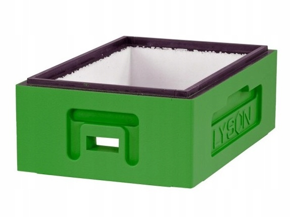 Korpus Wielkopolski 1/2 6 ramkowy styropianowy Półnadstawka Zielony półkorp