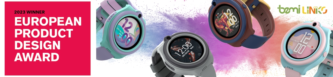 Smartwatch dla dzieci Bemi LINKO Różowy Złącza brak