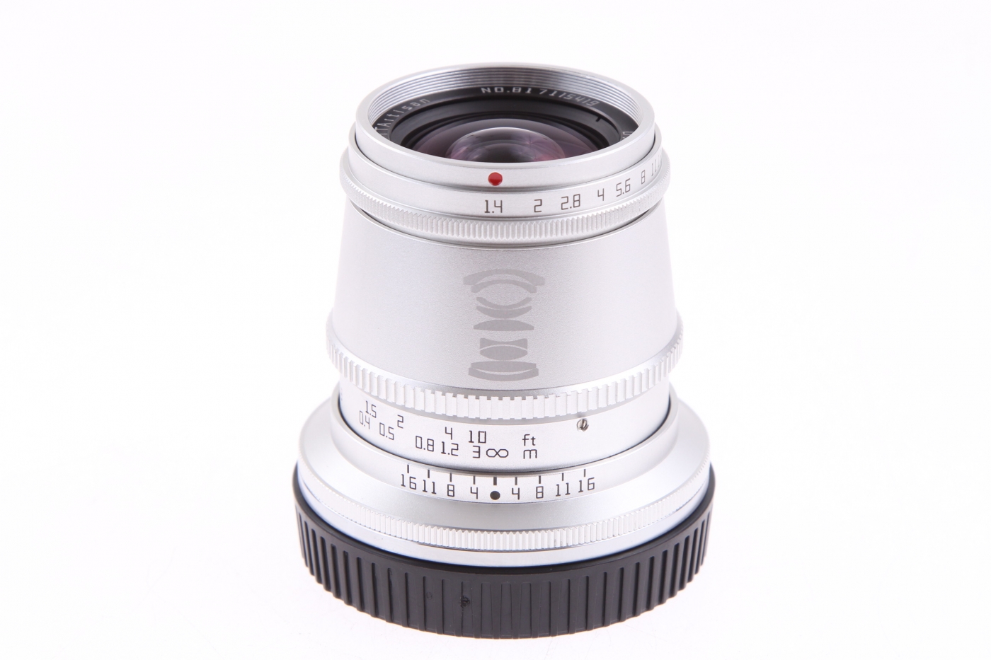 TTArtisan 17 mm F1.4 Nikon Z stříbrný
