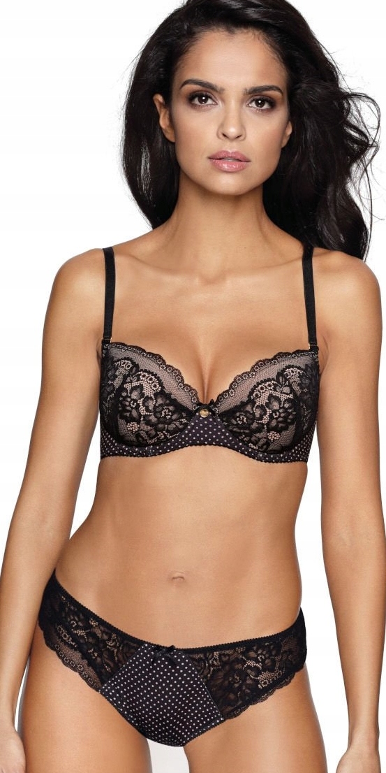 

Biustonosz Amara M-2902/11 Push Up czarny 70D