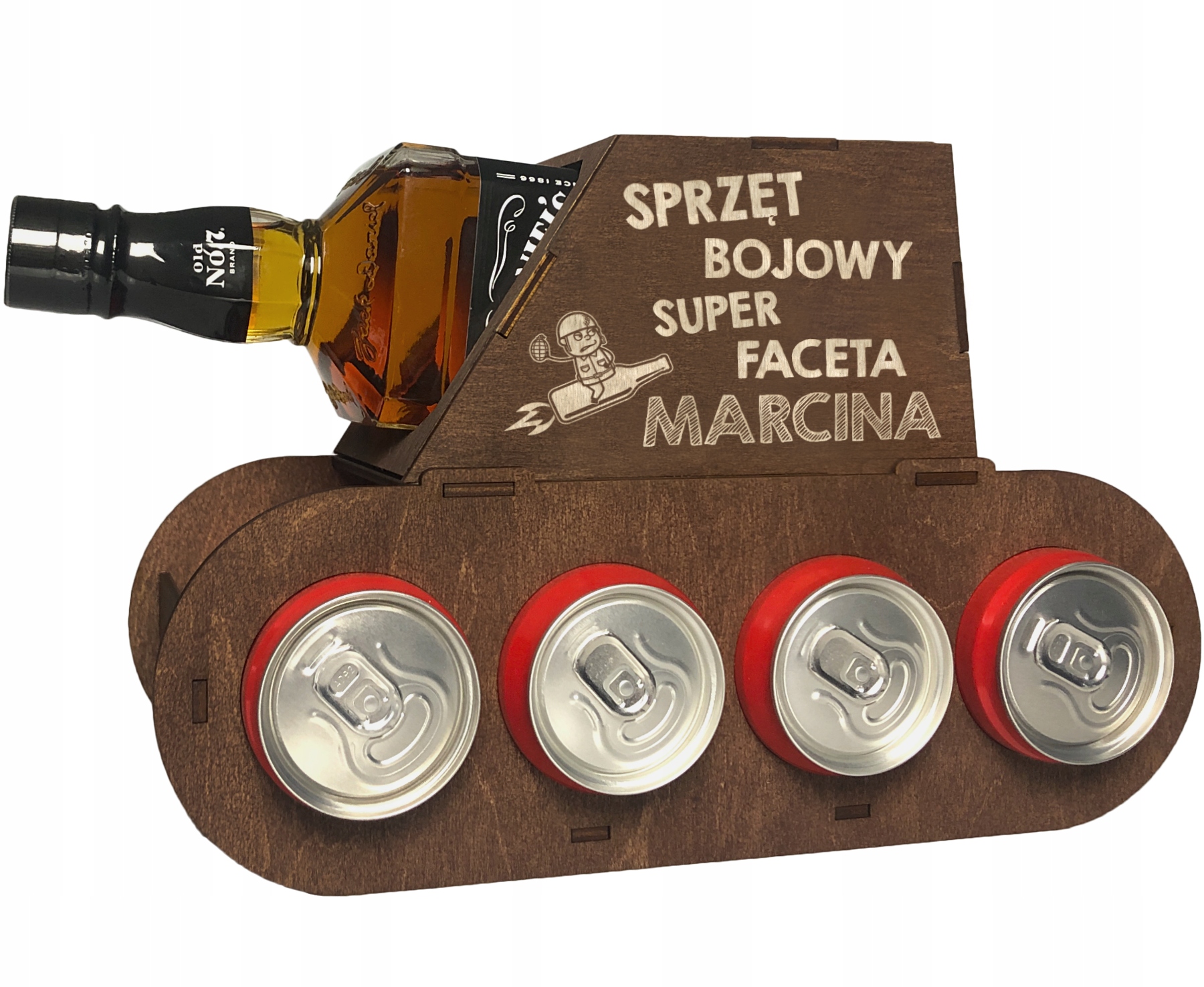 

Czołg Na Whisky Cola Śmieszny Dla Chłopaka