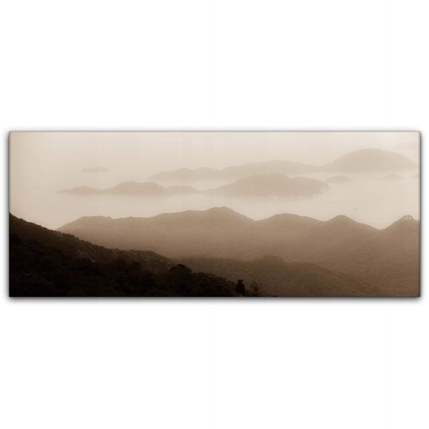 

Obraz Canvas dekoracja 125x50 Góry Wschód Słońca