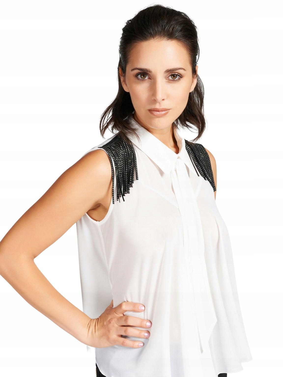 

C1R007 RINASCIMENTO__MK8 Bluzka Frędzle Kokarda__s