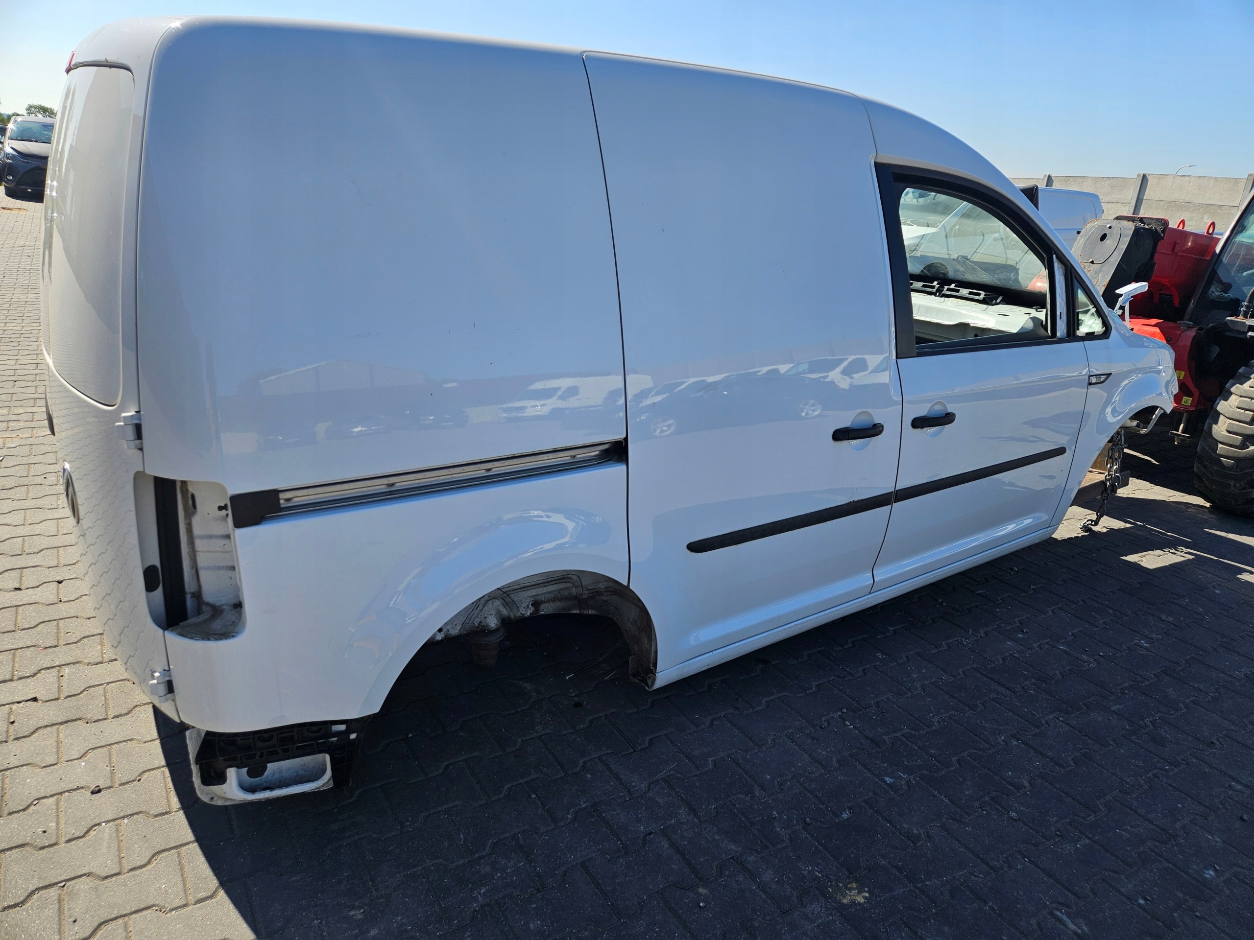 VW CADDY III 2K5 door right sliding colour LB9A