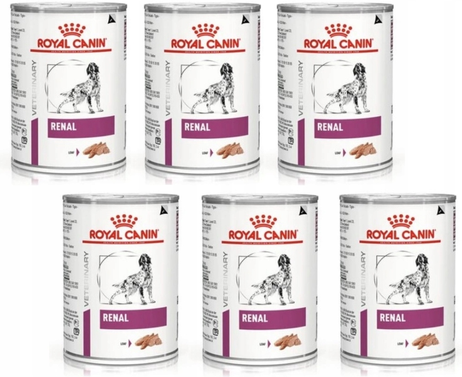 Royal Canin Renal 6 x 410 g puszka pies