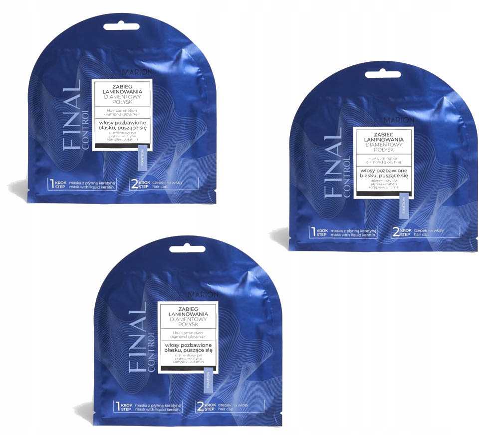MARION ZABIEG LAMINOWANIA-DIAMENTOWY POŁYSK WŁOSÓW