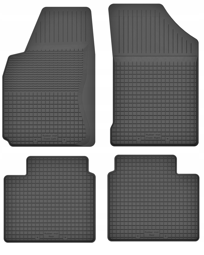 

Nissan Note 2006-2012 Dywaniki gumowe korytka