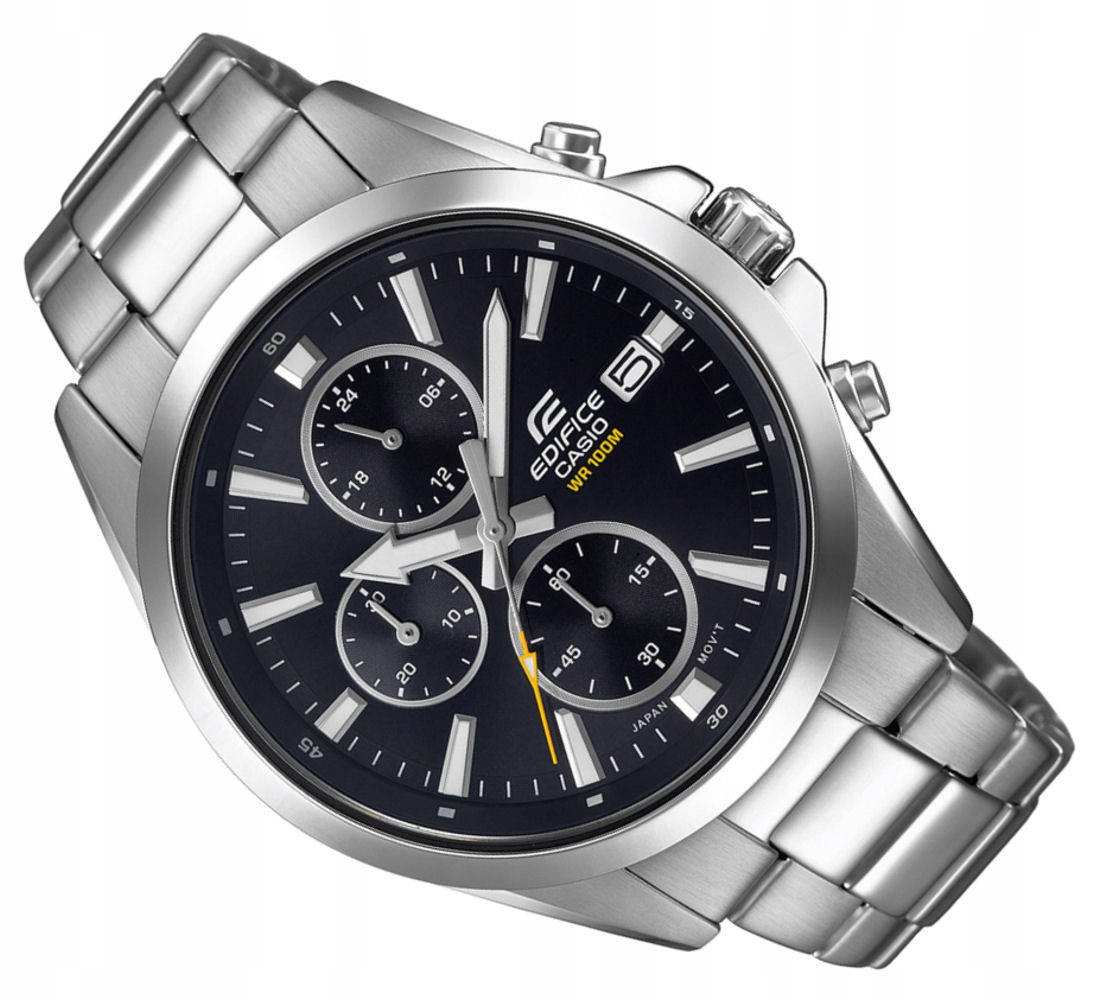 Ocelové Klasické Hodinky Casio Edifice EFV-560D-1