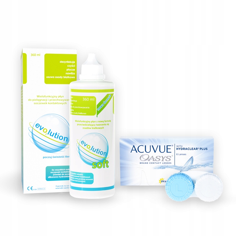 

Soczewki Acuvue Oasys 6szt płyn evo2lution 360ml